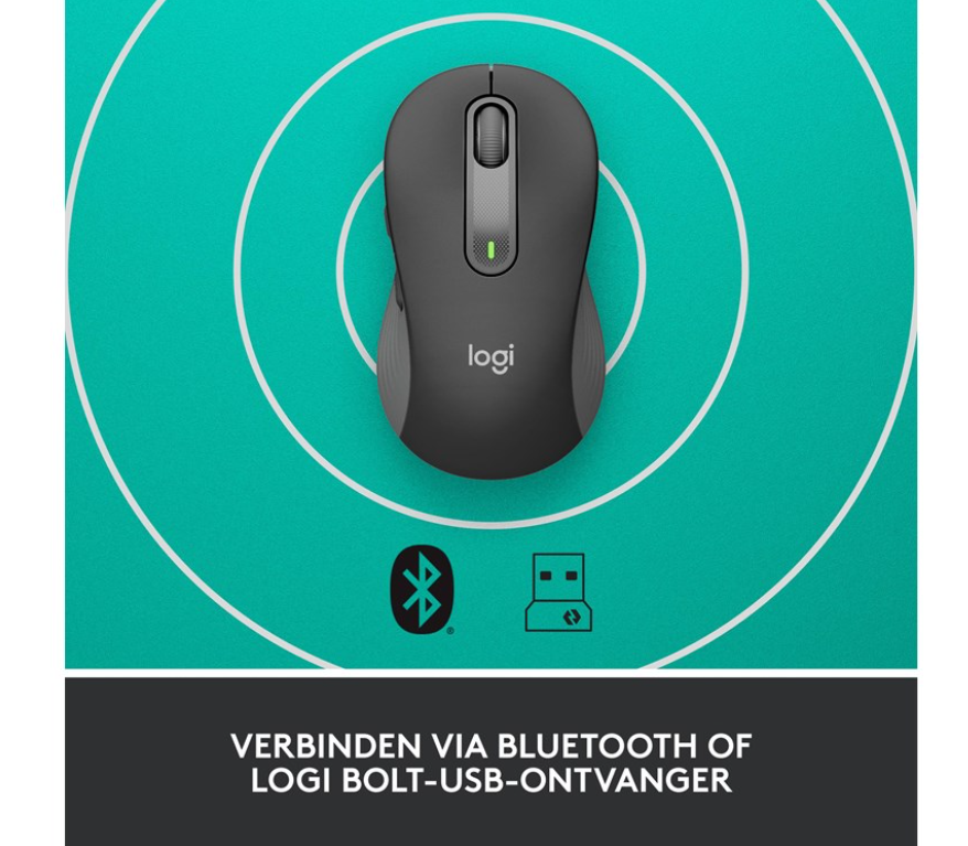 Logitech Signature M650 - Optisch - Grafiet