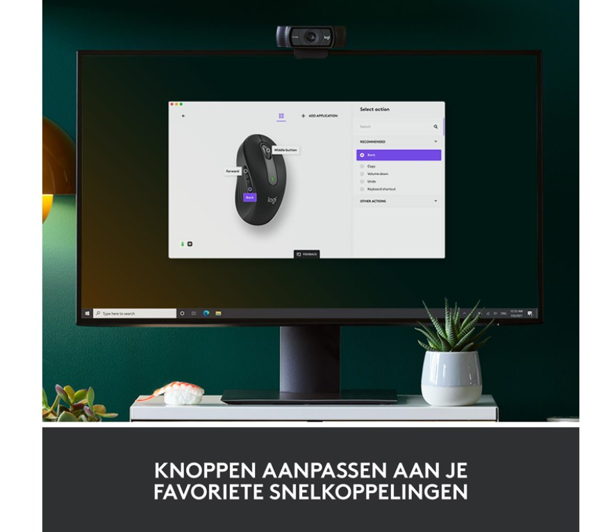 Logitech Signature M650 - Optisch - Grafiet