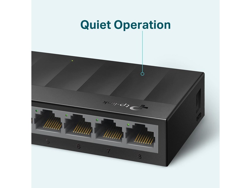TP-LINK LS1008G - Gigabit Ethernet Switch - 8 poorts