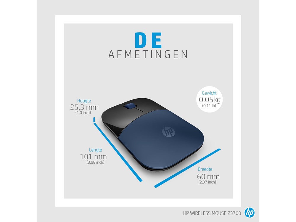 HP Z3700 - Optisch - Blauw