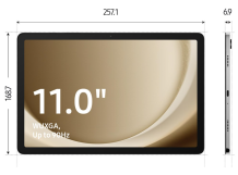 Samsung Galaxy Tab A9+ - 128 GB - Zilver