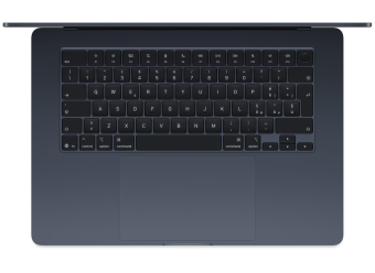 Apple MacBook Air (2025) 15 inch - M4 - 16 GB - 256 GB - Middernacht