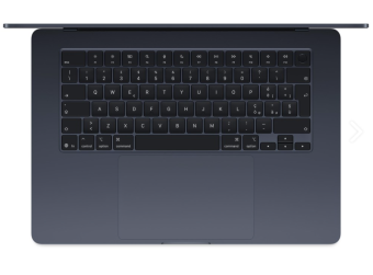 Apple MacBook Air (2025) 15 inch - M4 - 24 GB - 512 GB - Middernacht