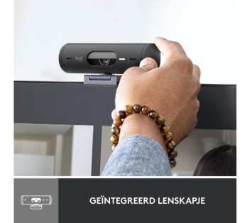 Logitech Brio 500 - Grafiet