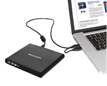 Verbatim Externe Slimline CD/DVD-brander