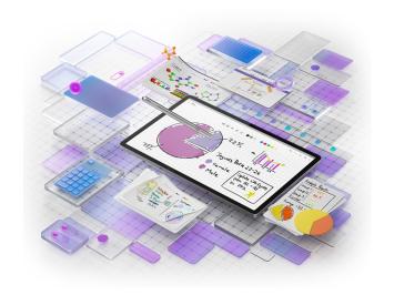 Lenovo Idea Tab Pro 12,7 inch - 128 GB - Wi-Fi - Grijs