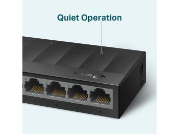 TP-LINK LS1008G - Gigabit Ethernet Switch - 8 poorts